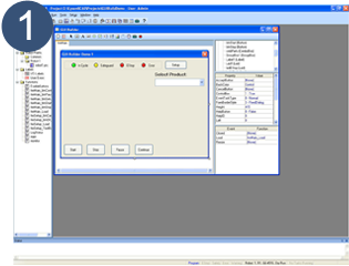 GUI Builder Window - 1